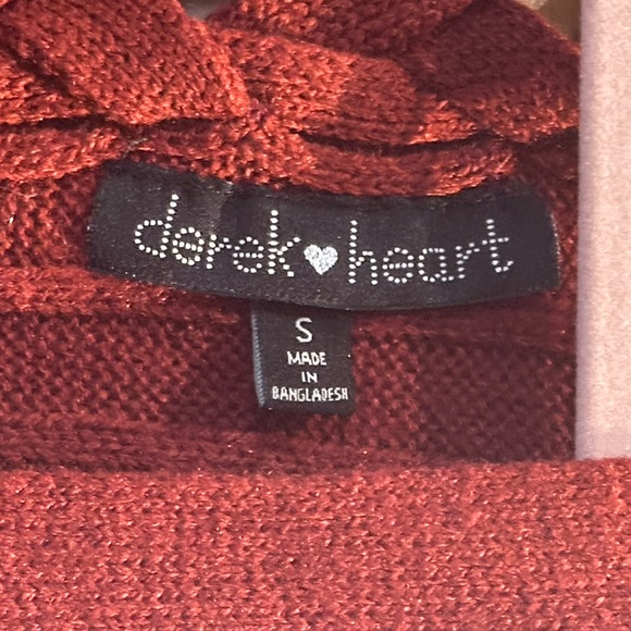 Rust colored long cardigan - Picture 3 of 3